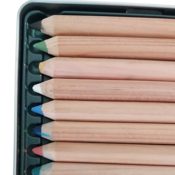 Faber Castell Lot Set 72 Mini Soft Pastel Sticks and Set 12 Pitt Pastel Pencils - Picture 13 of 14